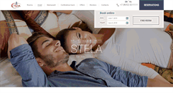 Desktop Screenshot of en.stelahotel.ru